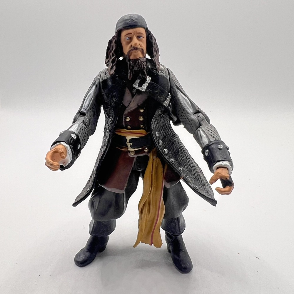 Captain Barbossa 4" Action Figure Pirates Of The Caribbean Loose